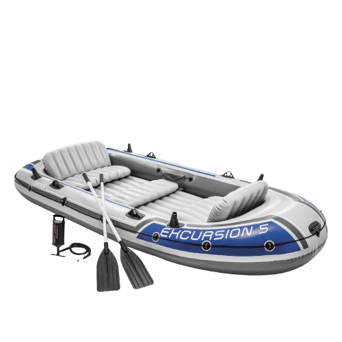 BOTE EXCURSION 5 + REMOS + INFLADOR