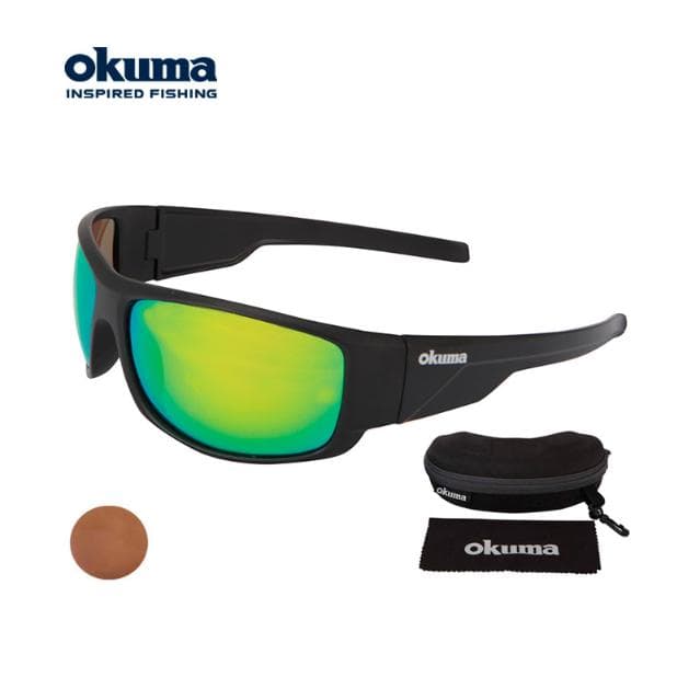 Lentes de Sol OKUMA A Type Marrón PA01G002B — imagen 1