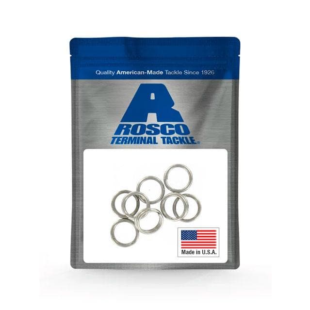 Aritos para Anzuelo #6 ROSCO Split Ring 1000-6C — imagen 1