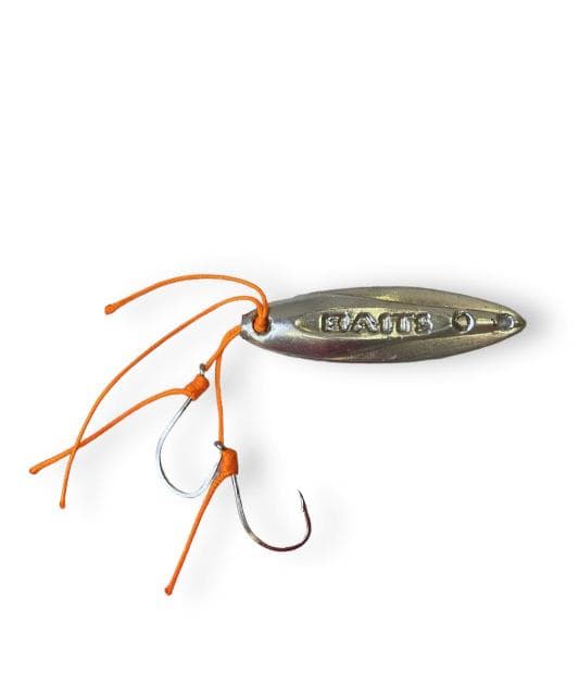 Señuelo Pesca BAITS Chispa 50 Gr Metal Blanco — imagen 1
