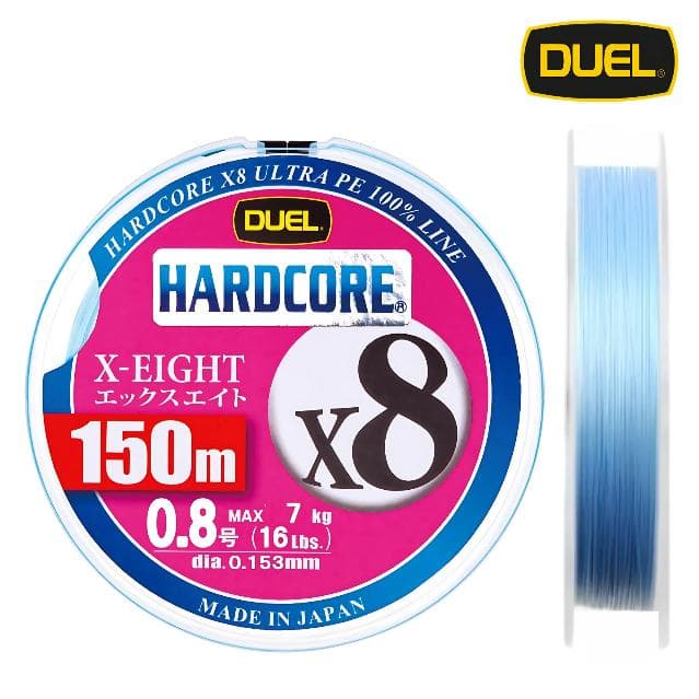 Sedal Pesca DUEL HARDCOREX8 #0.8 MB — imagen 1