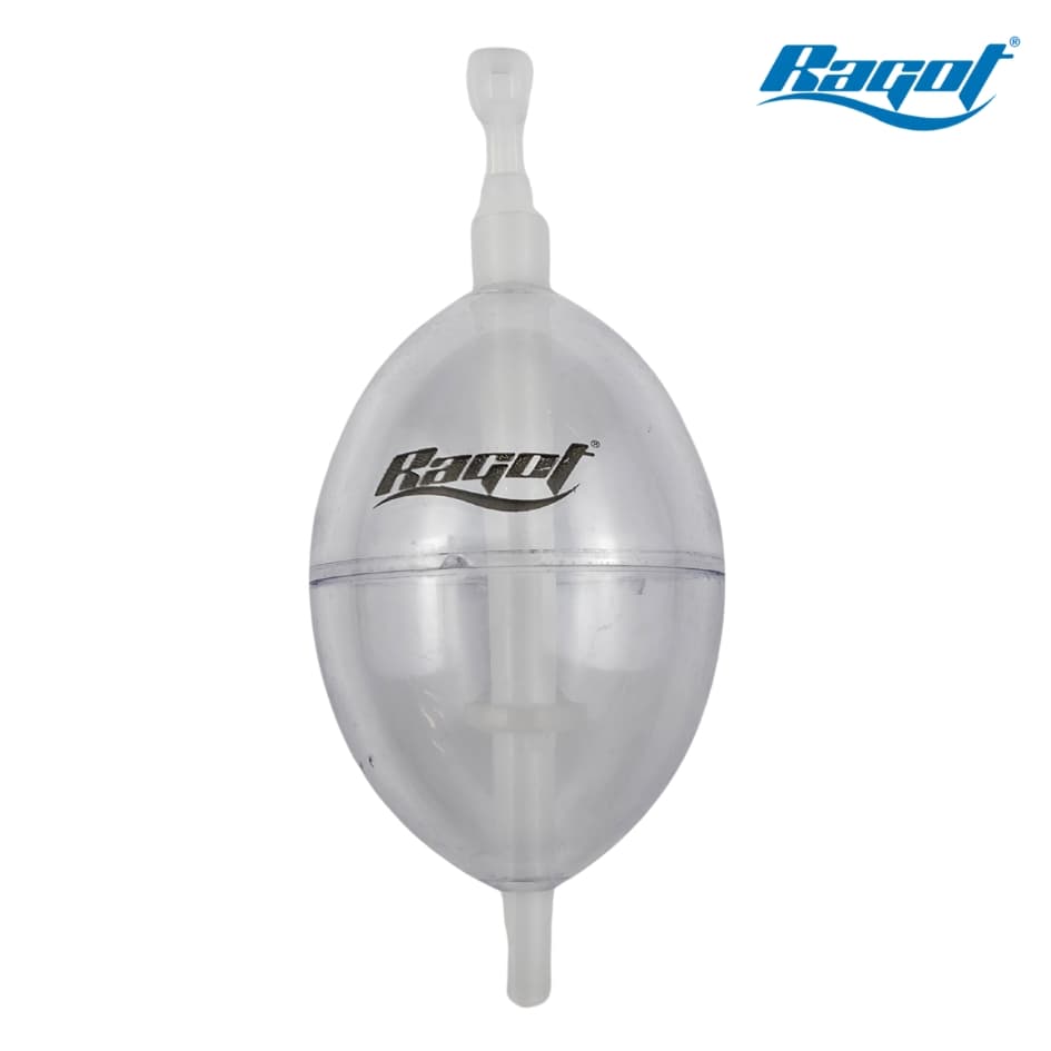 Flotador RAGOT Bulbo Transparente 29 x 42 mm — imagen 1