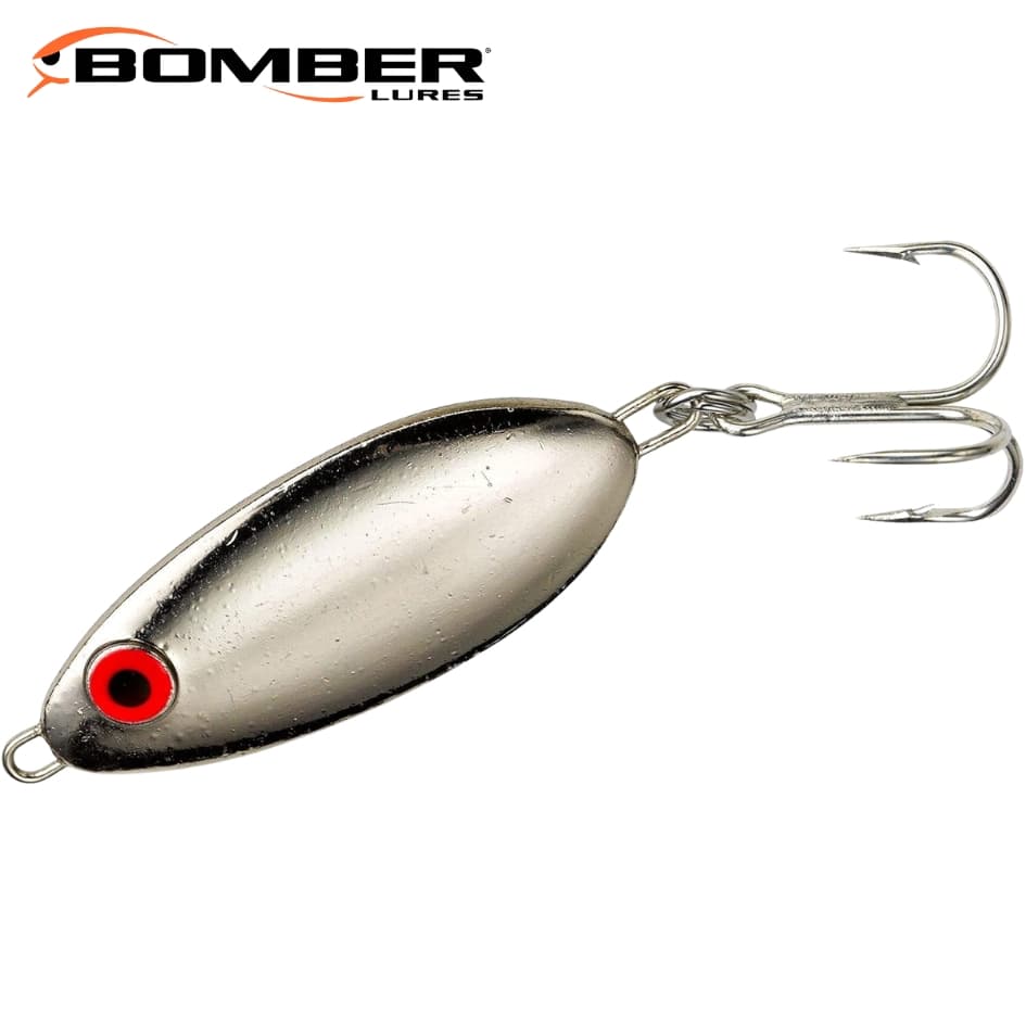 Cuchara para Pesca BOMBER Slab Spoon B89 MO Cromo — imagen 1