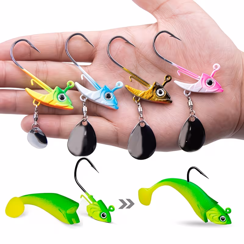 Cabezales de Pesca con señuelo suave 15 g — imagen 1
