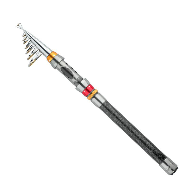cana telescopica de carbono — imagen 1