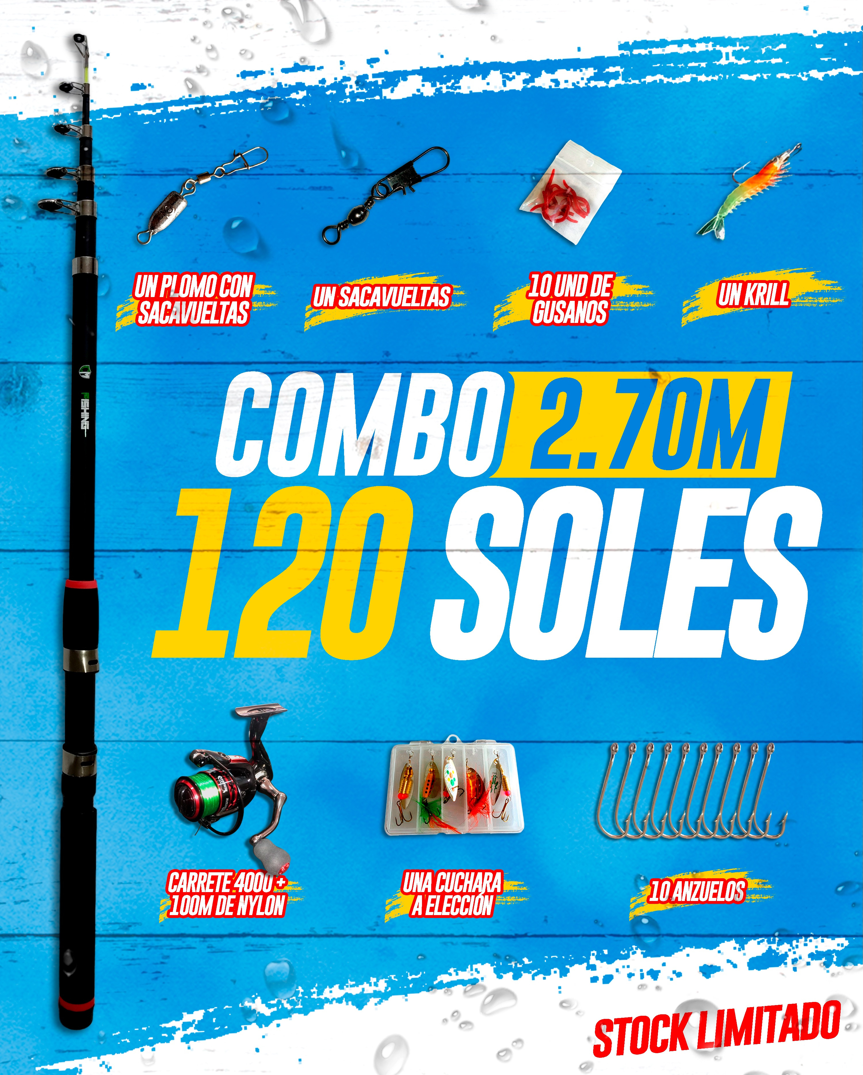 COMBO DE 120 2.70 M โ imagen 1