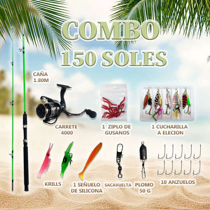 COMBO DE 150 1.80 M 2 TRAMOS โ imagen 1