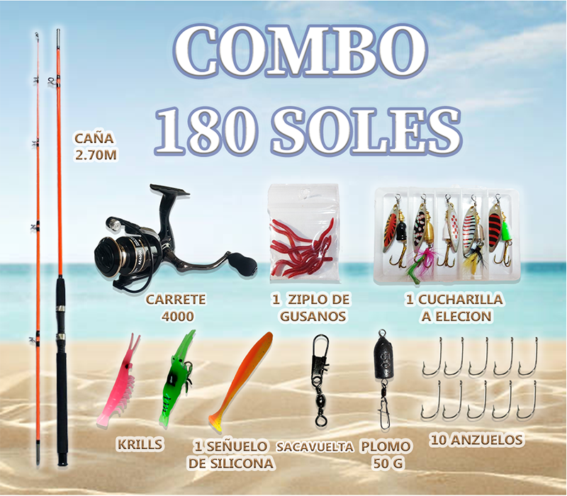 COMBO DE 180 2.70 2 TRAMOS โ imagen 1