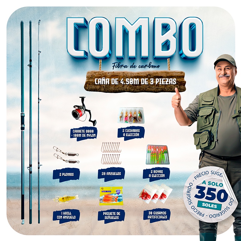 COMBO 350 4.50 M VICTORIA — imagen 1