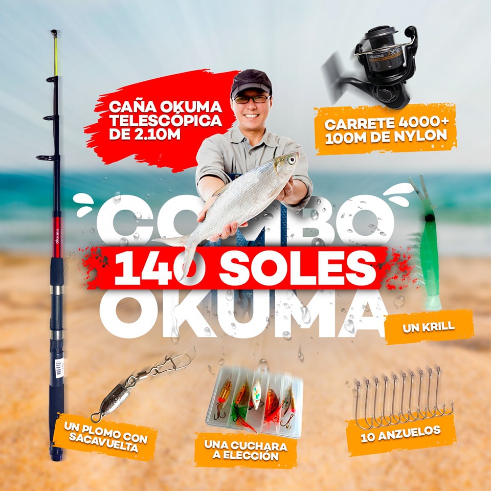 COMBO OKUMA 2.10 — imagen 1