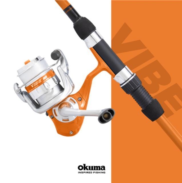 Combo pesca, spinning,2.1m OKUMA Vibe VB-702M-30OR — imagen 1