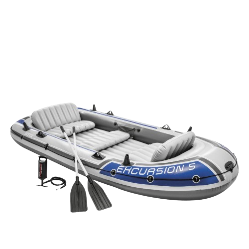 BOTE EXCURSION 5 + REMOS + INFLADOR