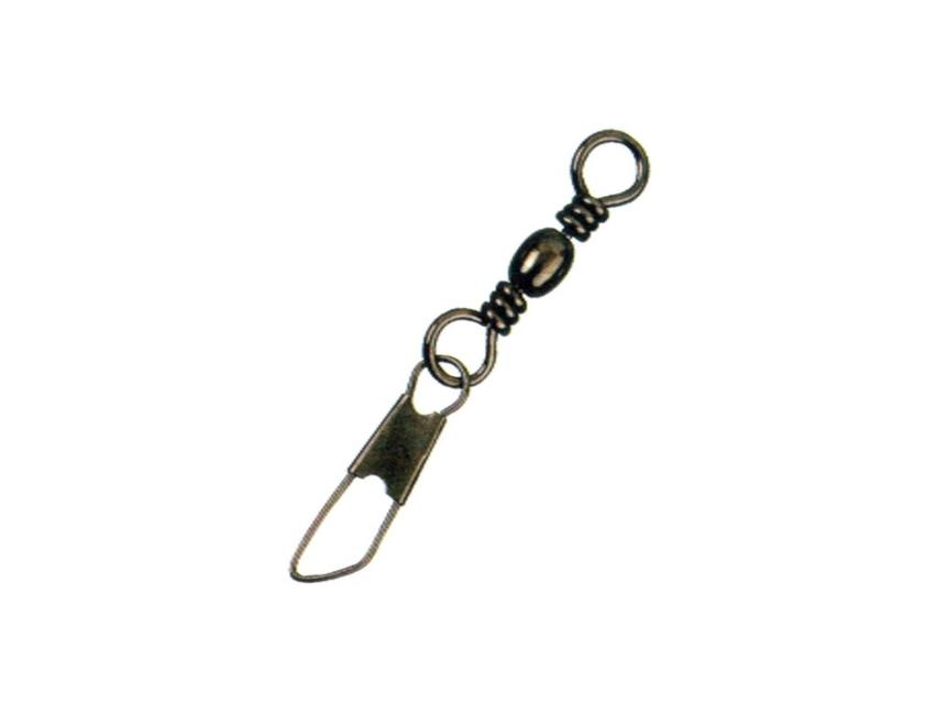 Sacavueltas #2, c_clip FISH BITE Safety Snap Negro — imagen 1