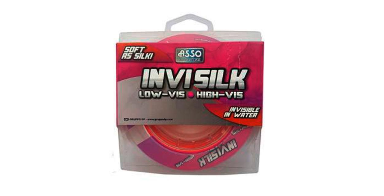 Sedal 0.40mm ASSO Invisilk Rojo x 300 m — imagen 1