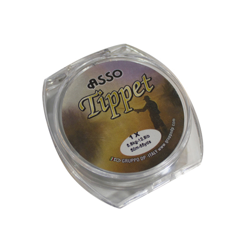 Tippet Fly ASSO 4X-36S Silver, 0.185 mm 2.90 Kg — imagen 1