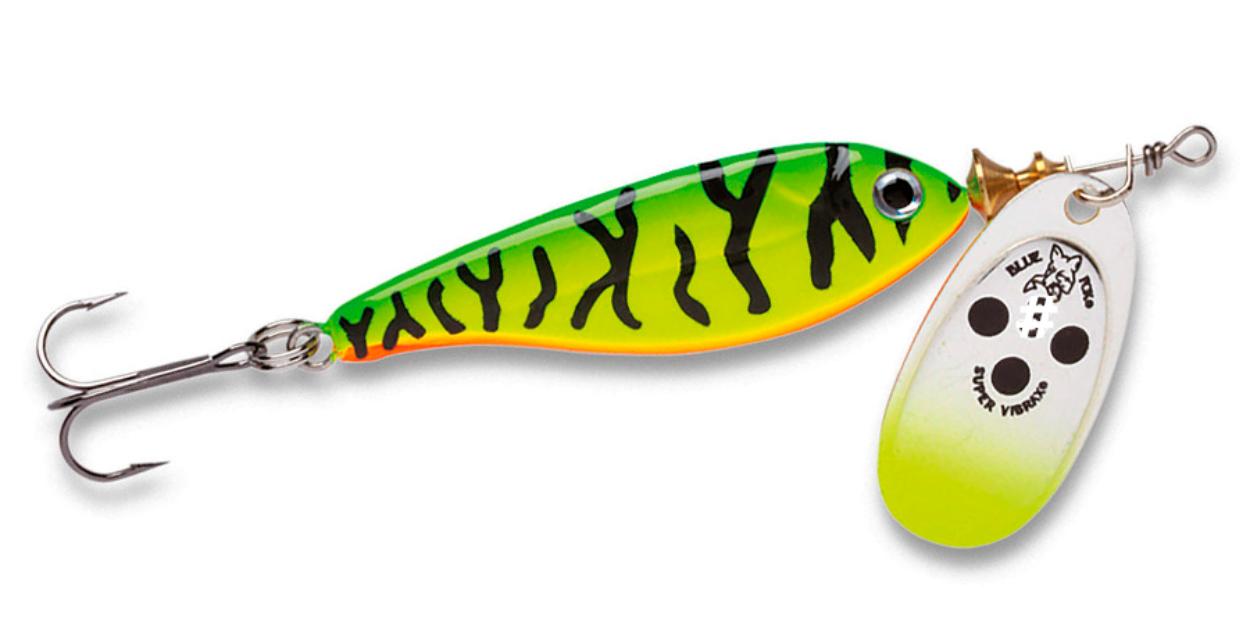 Señuelo Trucha # 2 BLUE FOX Minnow Super Vibrax FT — imagen 1
