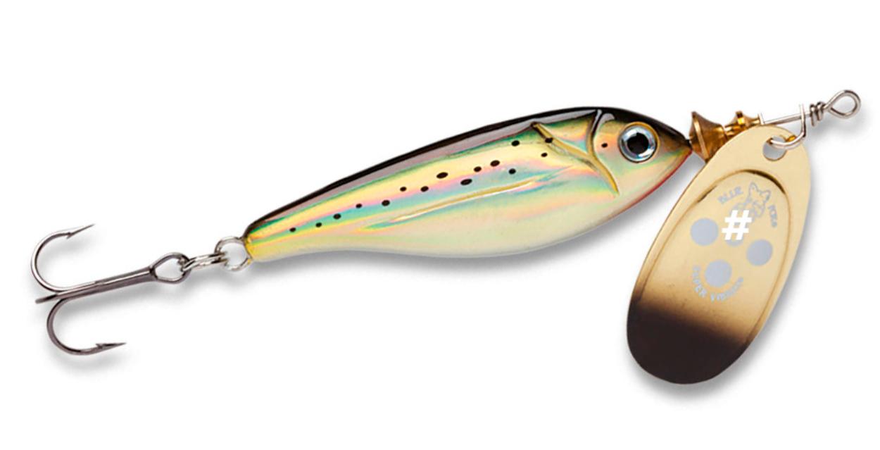 Señuelo Trucha # 2 BLUE FOX Minnow Super Vibrax G — imagen 1