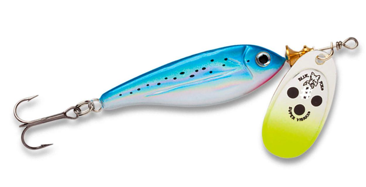 Señuelo Trucha #3 BLUE FOX Minnow Super Vibrax SB — imagen 1