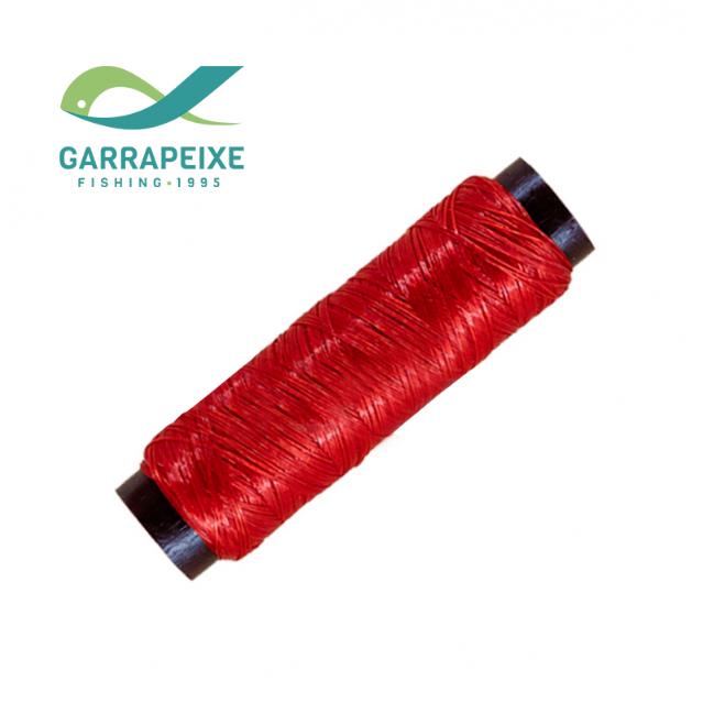 Hilo Eslástico para Carnada GARRAPEIXE Rojo Rojo — imagen 1