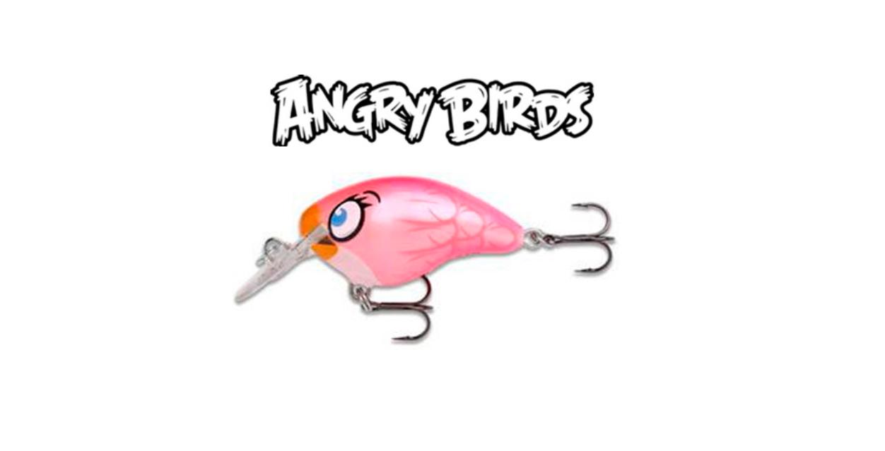 Señuelo Pesca RAPALA Angry Pink Bird DT04STELLA — imagen 1