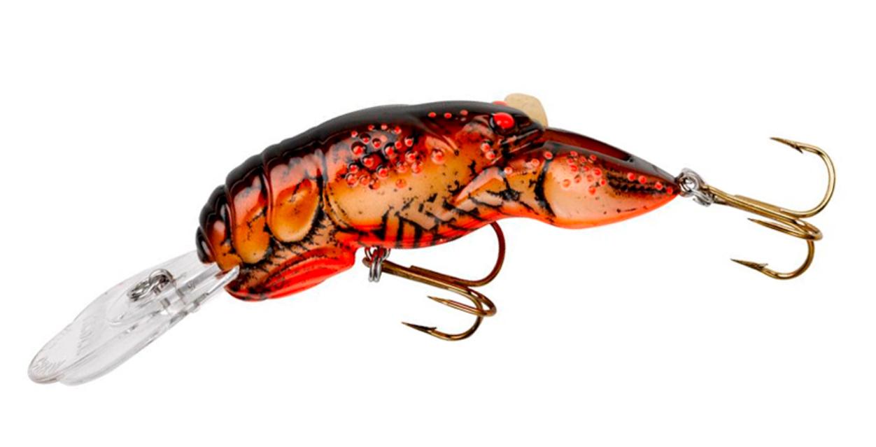 Señuelo para Pesca REBEL Big Craw D74 75 — imagen 1