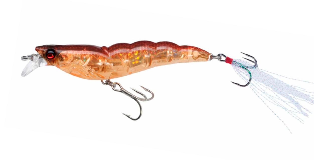 Señuelo Pesca YO-ZURI Cristal 3D Shrimp R1162 HRT — imagen 1