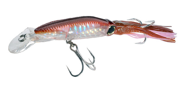 Señuelo Pesca YO-ZURI 3D Squirt R1066 CPRB 8 Pies — imagen 1