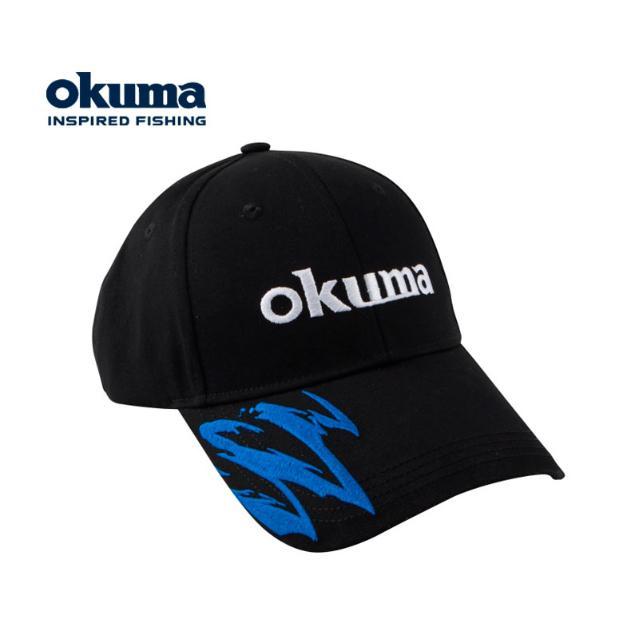 Gorra OKUMA Motif Cotton Cap Negro, Logo — imagen 1