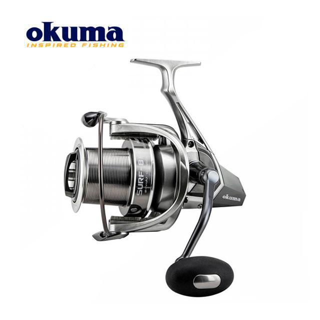 Carrete Surfcasting OKUMA Surf-8K Grafito_Aluminio — imagen 1