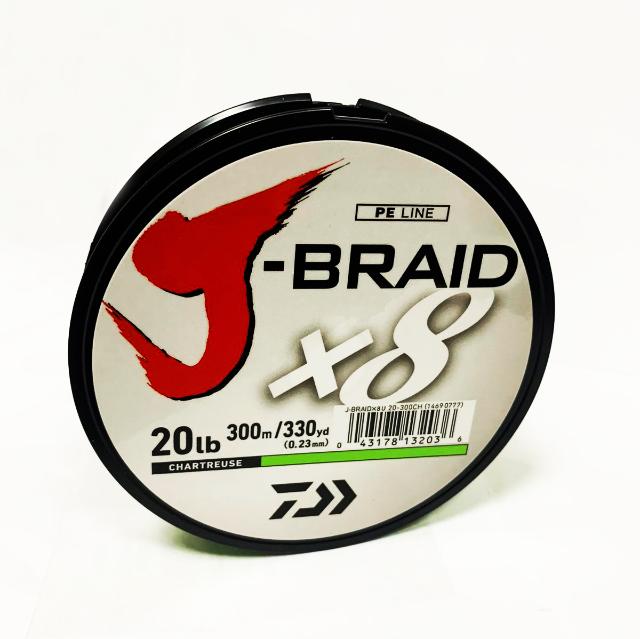 Sedal para Pesca DAIWA J-Braid JB8U20-300CH — imagen 1