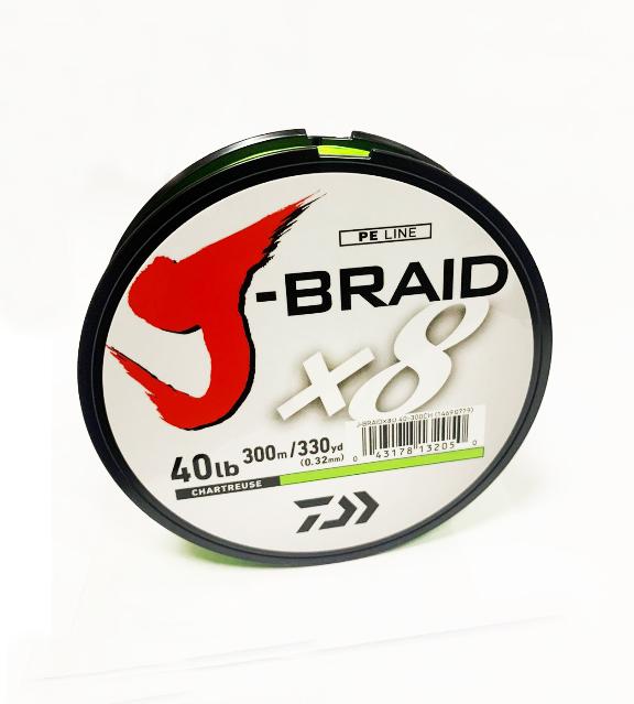 Sedal para Pesca DAIWA J-Braid JB8U40-300CH — imagen 1