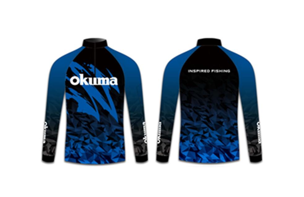 Polo Pesca OKUMA Tournament Long Sleeve Medium — imagen 1