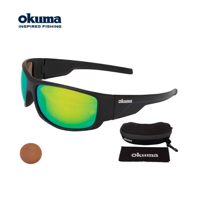 Lentes de Sol OKUMA A Type Marrón PA01G002B — imagen 1