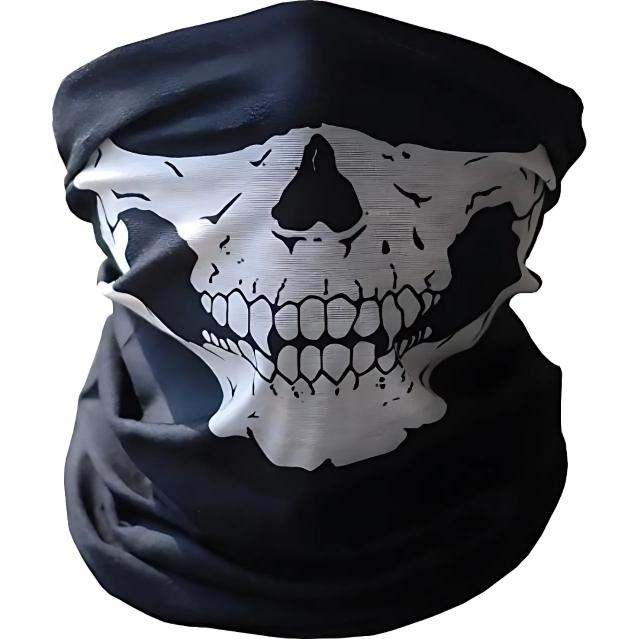 Bandana Captain Closeout Skull Poliester SPF 40% — imagen 1