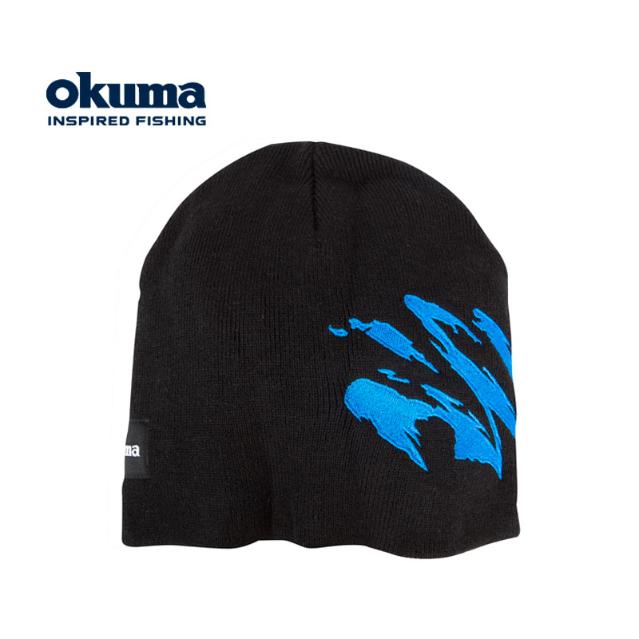 Gorra tipo Chullo OKUMA Motif Black Beanie — imagen 1