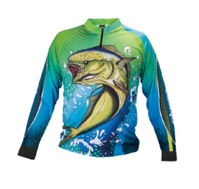 Polo Pesca OKUMA Dorado Jersey Large — imagen 1