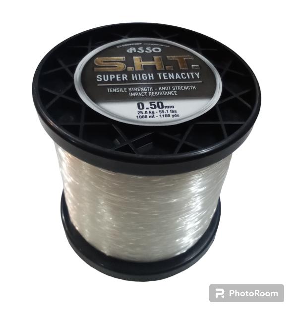 Sedal 0.50mm ASSO Super HT WHI x 1,000 Mtrs — imagen 1