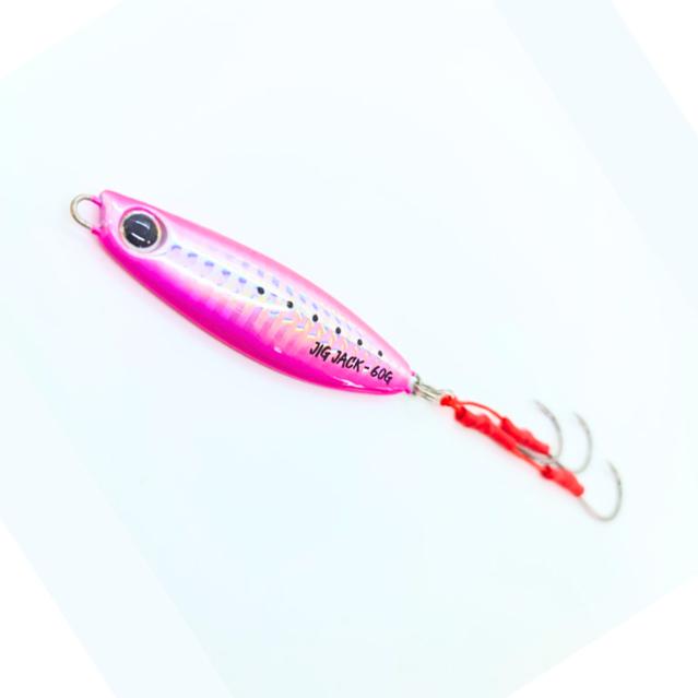 Jig Pesca CORVINATOR Jig Jack 30 RP1 Lucky Pink — imagen 1