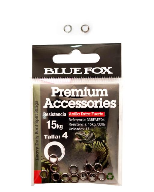 Aritos para Anzuelo #4 BLUE FOX Extra Fuerte AEF04 — imagen 1
