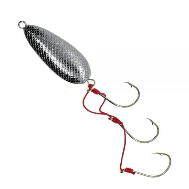 Jig Pesca RAGOT ZELA 70 Natural Plateado 70 Grs — imagen 1