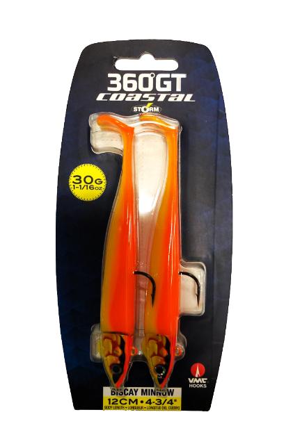 Señuelo Pesca STORM Biscay Minnow BSCM12 CCA — imagen 1