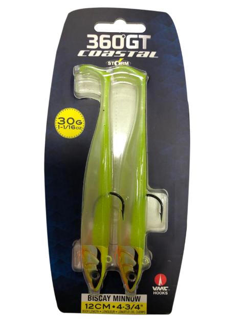 Señuelo Pesca STORM Biscay Minnow BSCM12 CHCH — imagen 1
