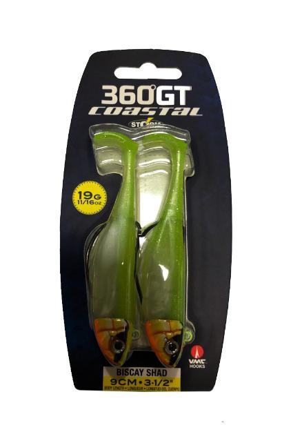 Señuelo Pesca STORM Biscay Shad BSCS09 CHCH — imagen 1