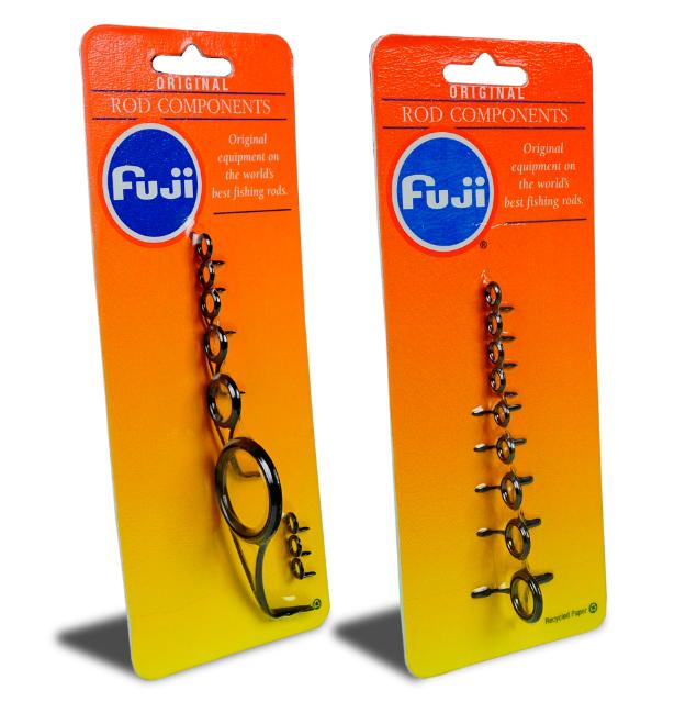Set de Anillas FUJI BYOG 309 Black SS_Al Oxide — imagen 1