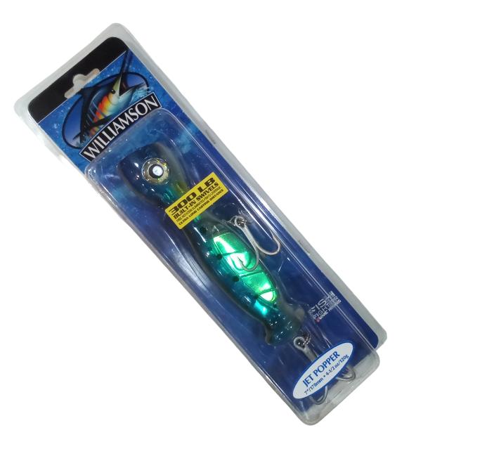 Señuelo Pesca WILLIAMSON Jet Popper JP7 BLSRD — imagen 1