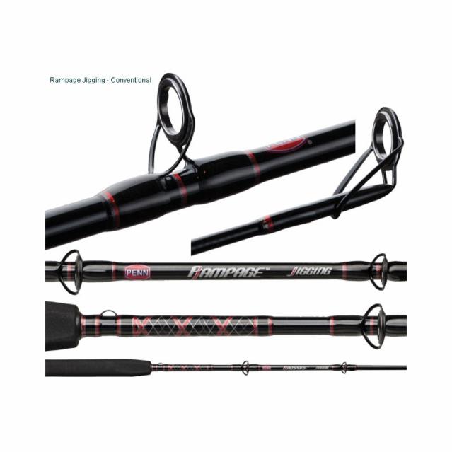 Caña Spinning PENN Rampage Jigging RAMJG3080S66 — imagen 1