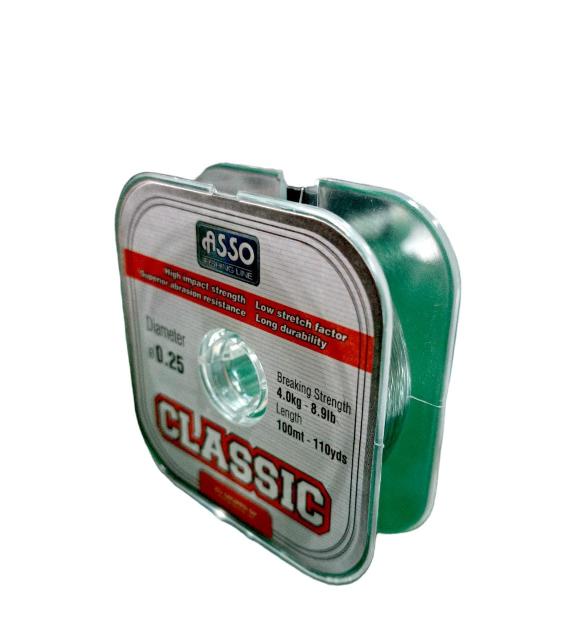 Sedal 0.25mm ASSO Classic Green-68 — imagen 1