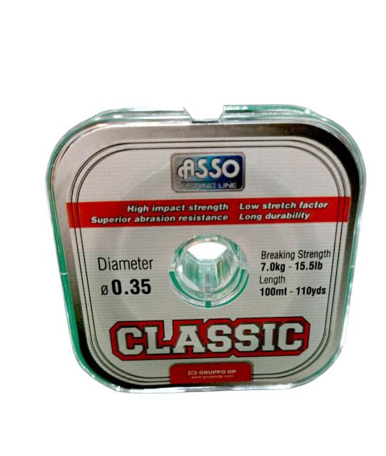 Sedal 0.35mm ASSO Classic Green-68 — imagen 1