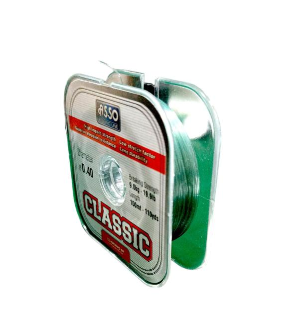 Sedal 0.40mm ASSO Classic Green-68 — imagen 1
