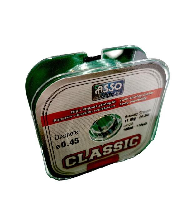 Sedal 0.45mm ASSO Classic Green-68 — imagen 1